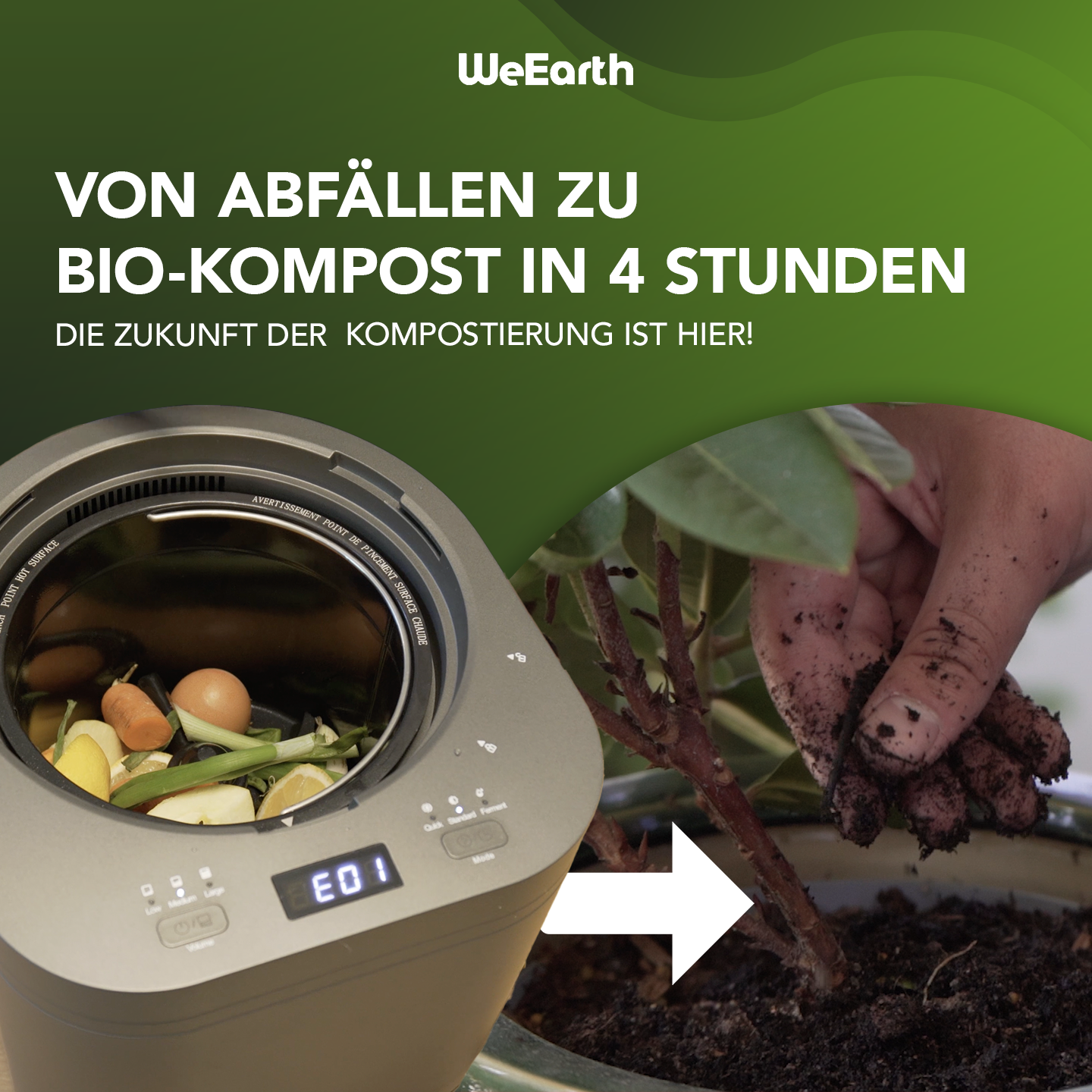 Revolutionäre Kompostierung mit WeEarth Von Abfällen zu wertvollem Ko