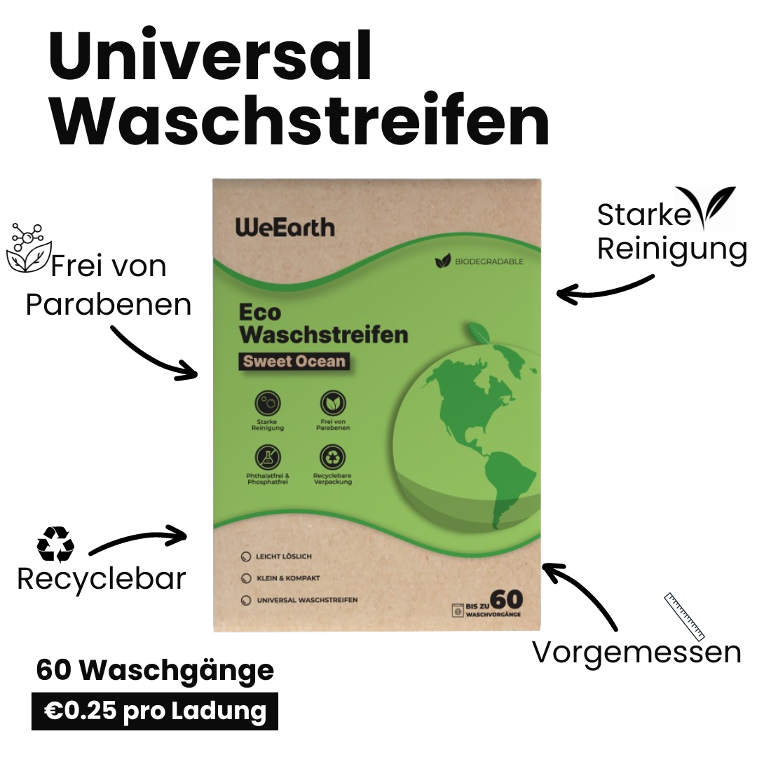 WeEarth - Eco Waschstreifen (Universal)
