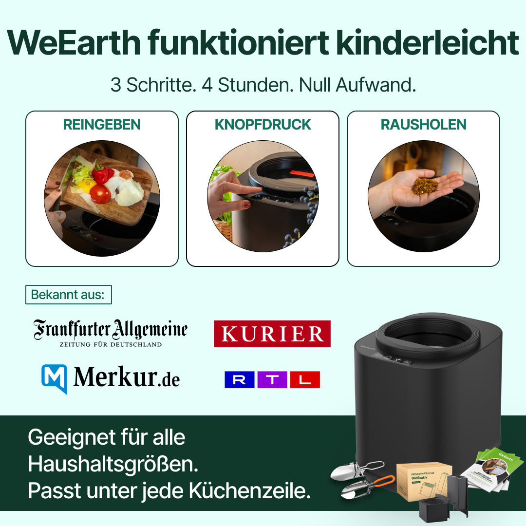 WeEarth – Abfall zu Pflanzennahrung in 4 Stunden